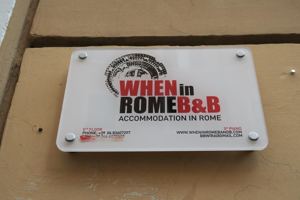 When In Rome Accommodation Exteriér fotografie